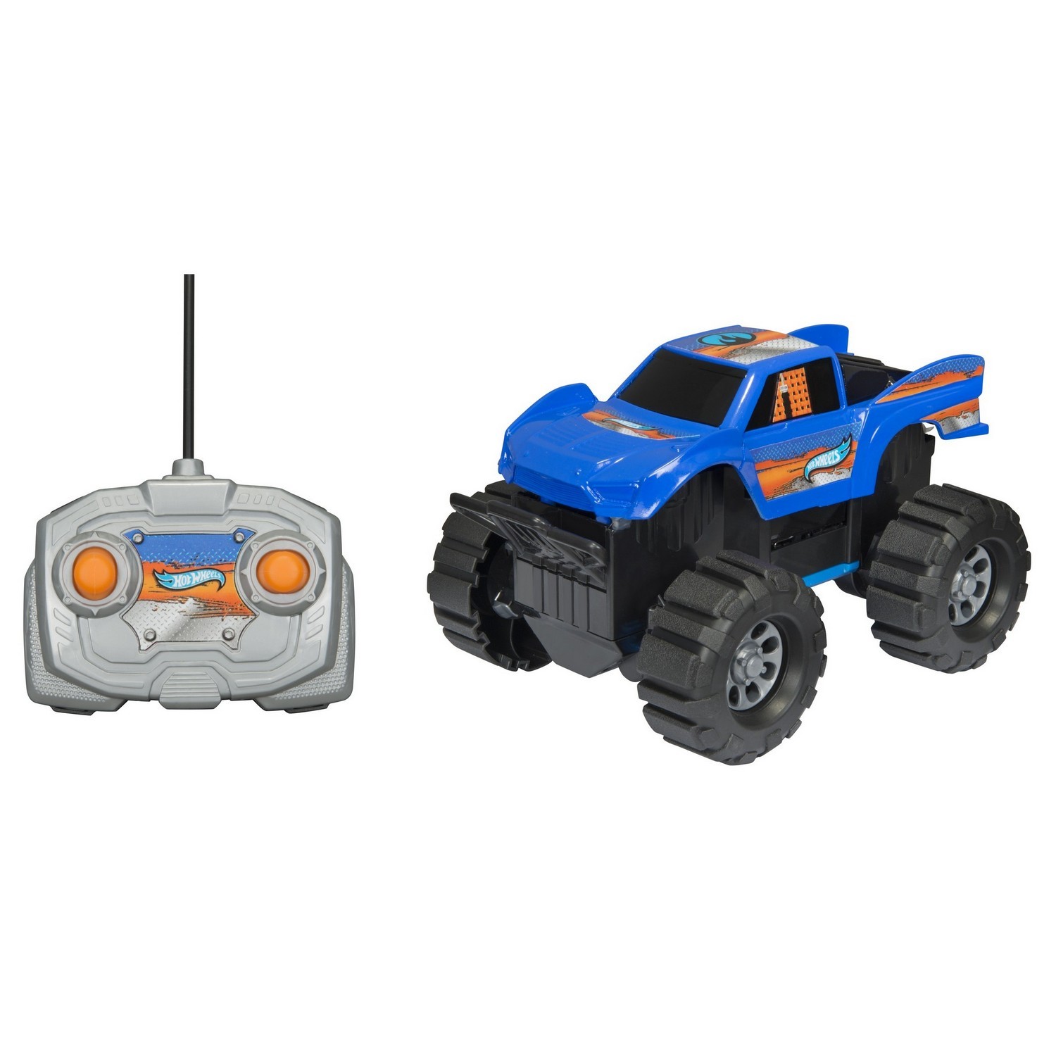 Машинка Hot Wheels Монстр Трак на радиоуправлении купить по цене 99 ₽ в  интернет-магазине Детский мир