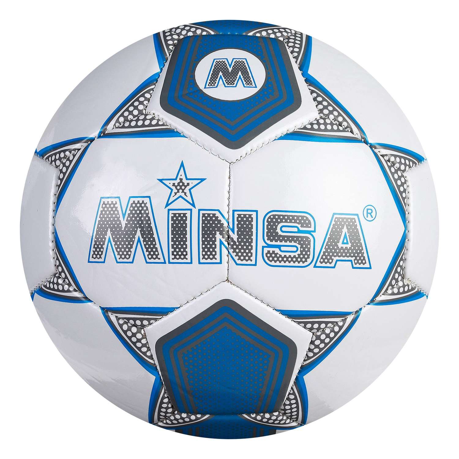 Мяч MINSA футбольный TPU. машинная сшивка. 32 панели. размер 5. 325 г - фото 1
