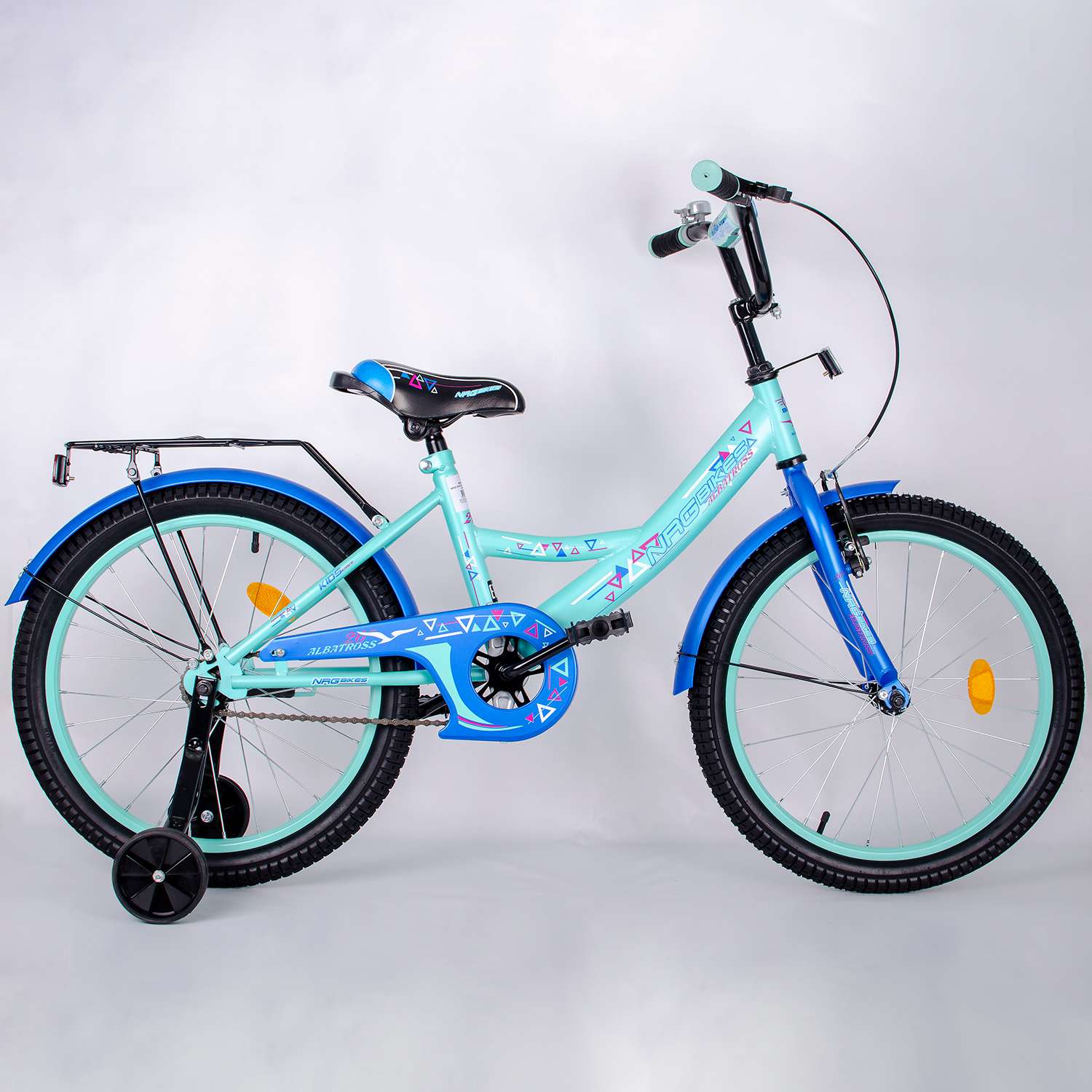 Велосипед NRG BIKES ALBATROSS 20 mint-blue - фото 2