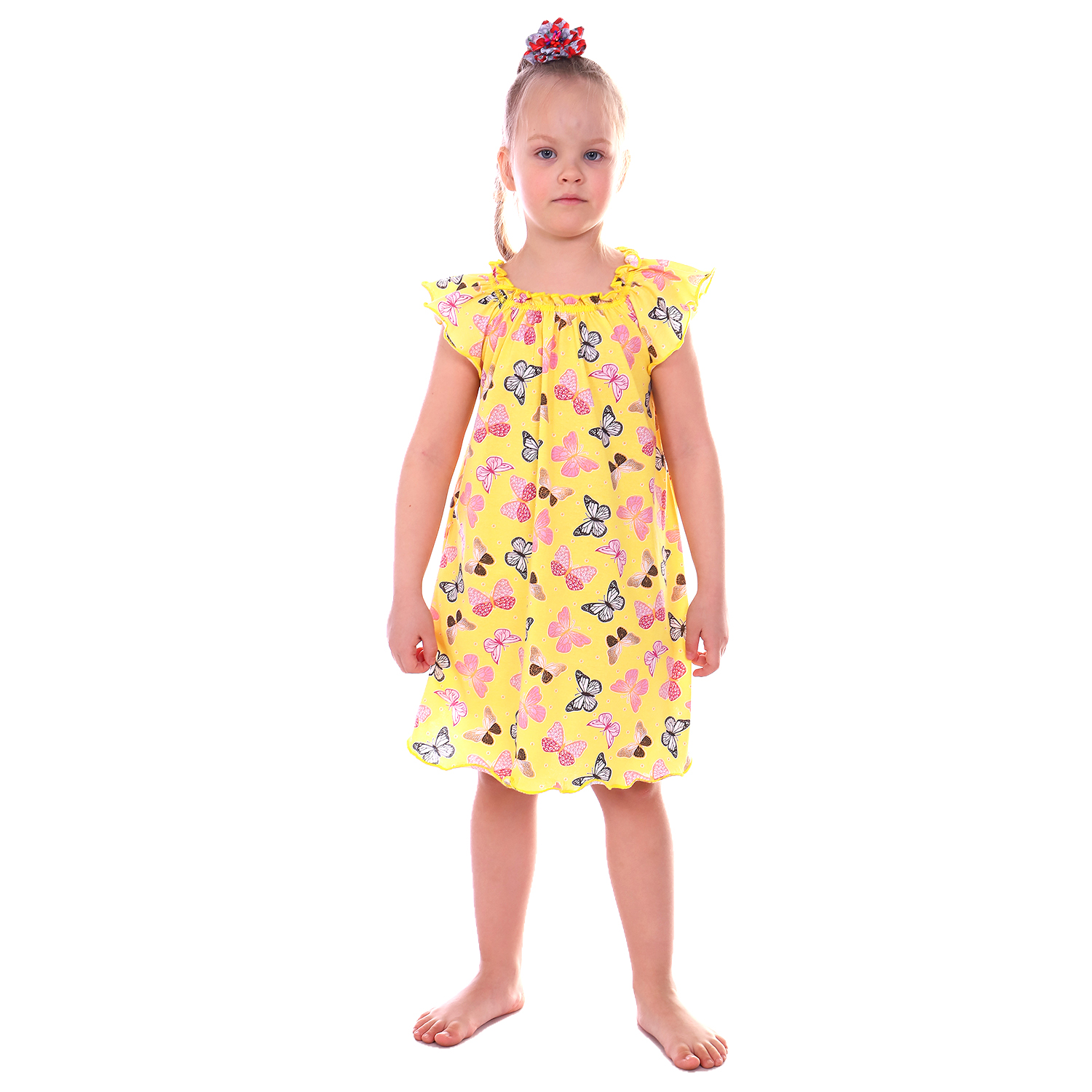 Сорочка ночная Детская Одежда 0003К/желтый2 - фото 1