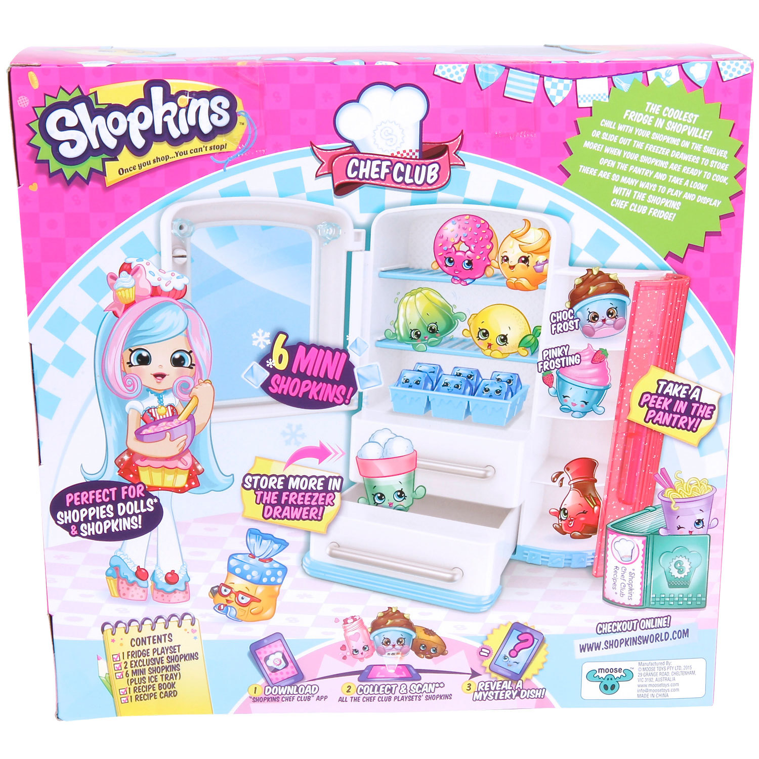 Набор Shopkins Кухня с холодильником (56151) - фото 6