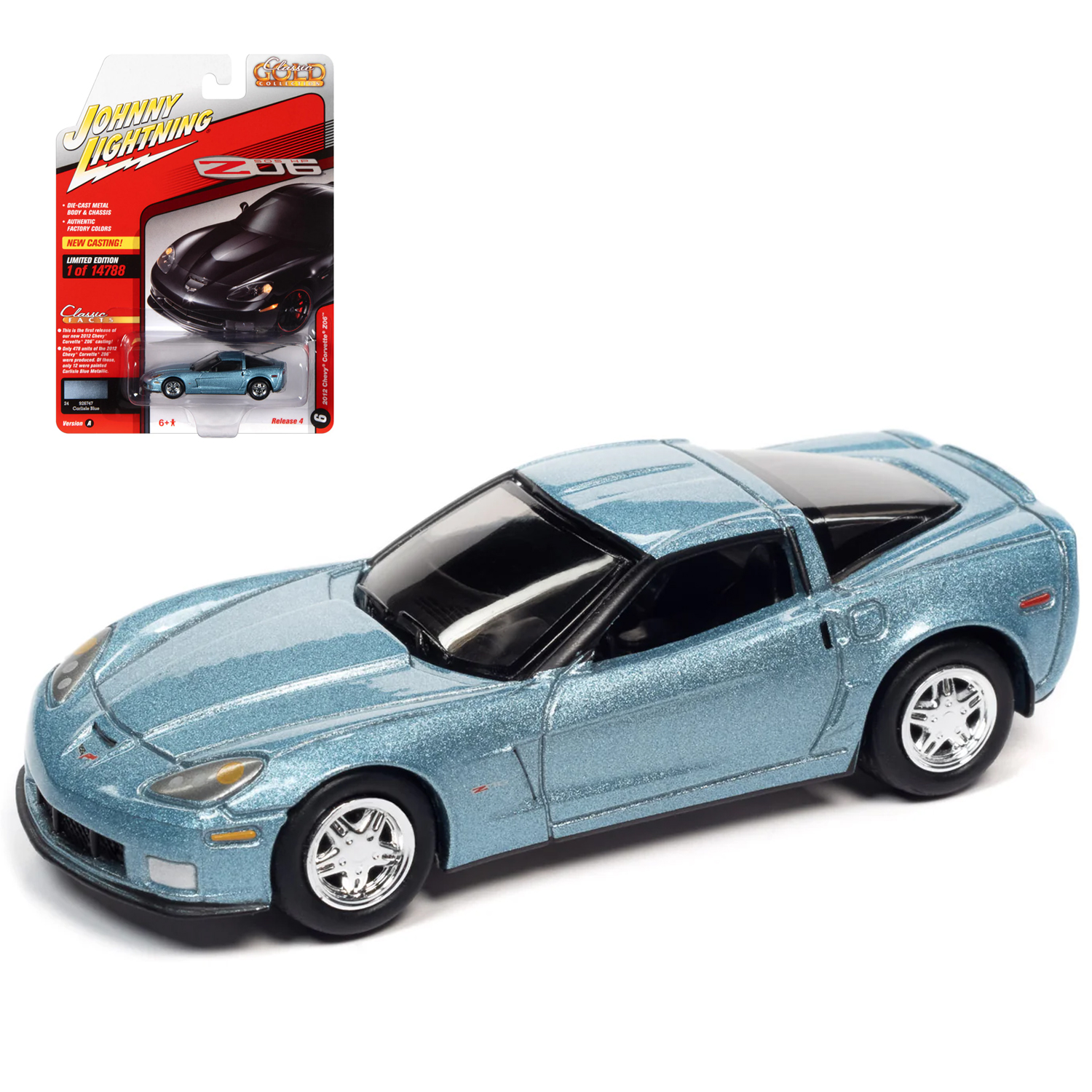 Автомобиль Johnny Lightning 1:64 JLCG027A-R4-N6 - фото 1