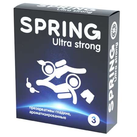 Презервативы Spring Ultra Strong 3шт