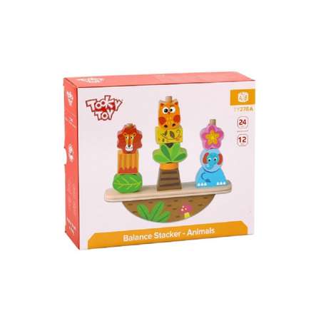 Игровой набор Tooky Toy Игра-баланс Животные со шнуровкой TY278A