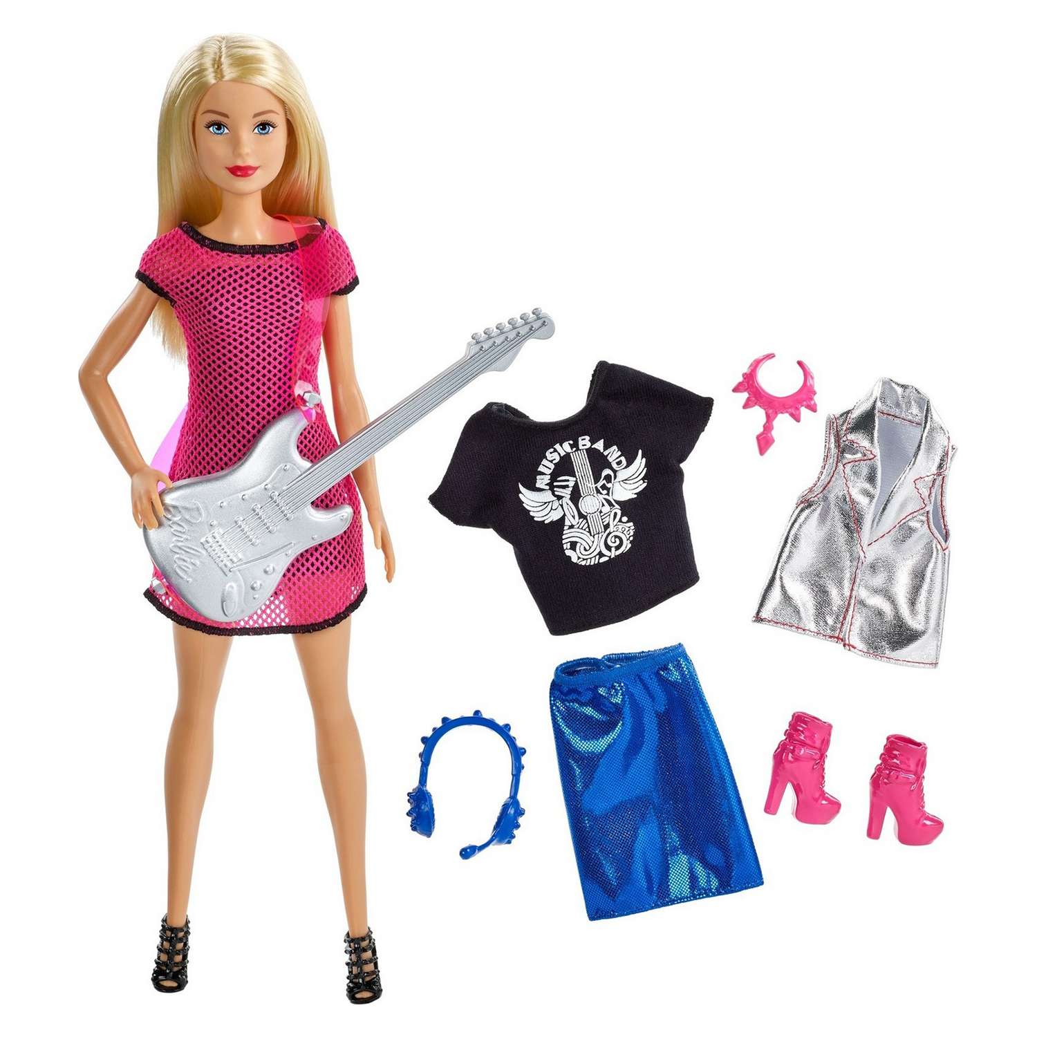 Набор игровой Barbie Barbie Кем быть Музыкант GDJ34 GDJ34 - фото 1