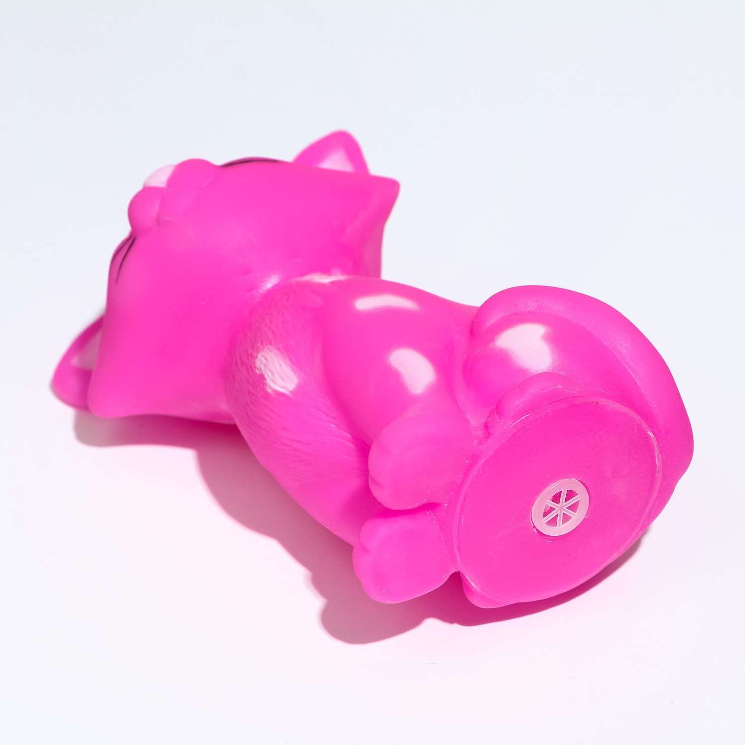 Игрушка Пижон пищащая «Кошечка» для собак 10 см розовая - фото 5