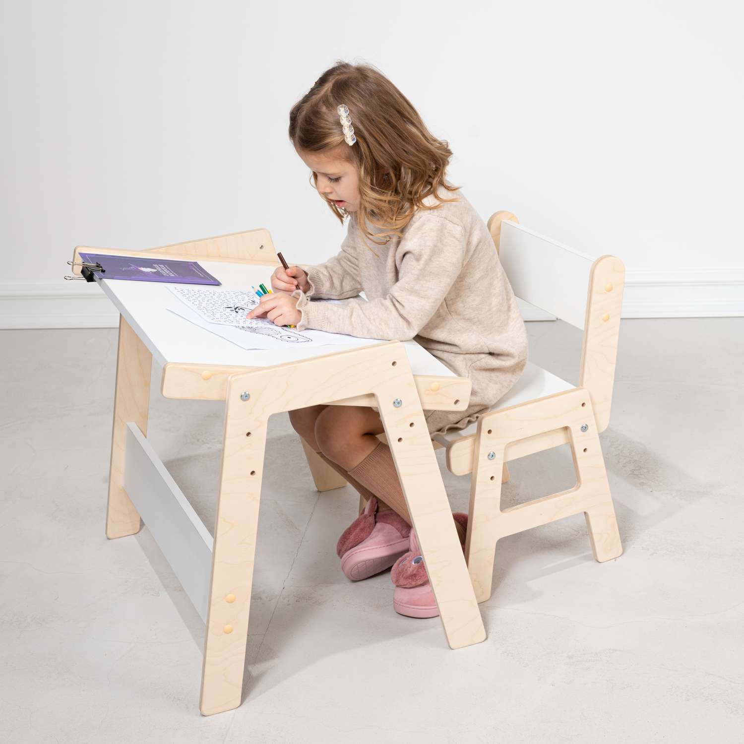 Детский стол и стул Сказочная Мастерская 1 модель - фото 10