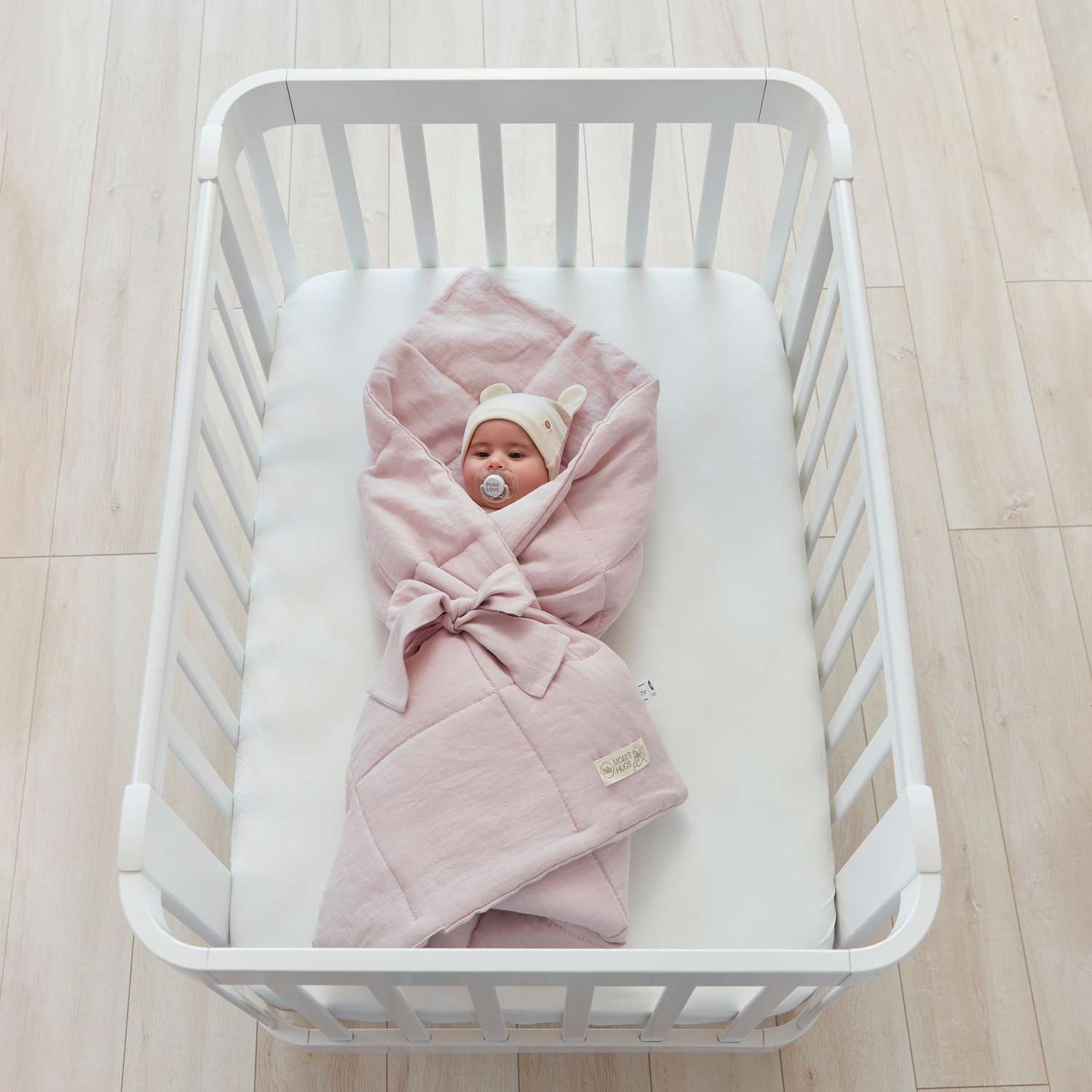 Комплект белья Happy Baby Детское постельное 2 предмета: наволочка и одеяло pink - фото 6
