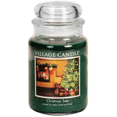 Свеча Village Candle ароматическая Рождественская ель 4260019