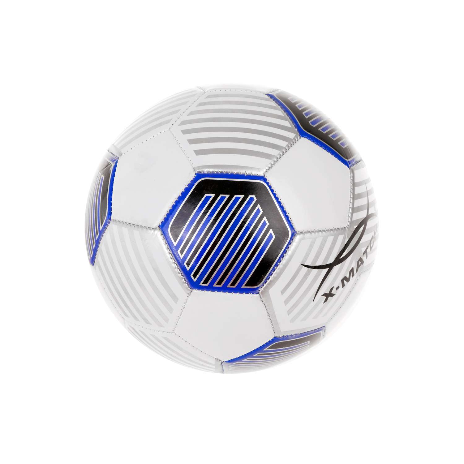 Мяч футбольный X-Match 1 слой PVC 1.6 мм. - фото 3