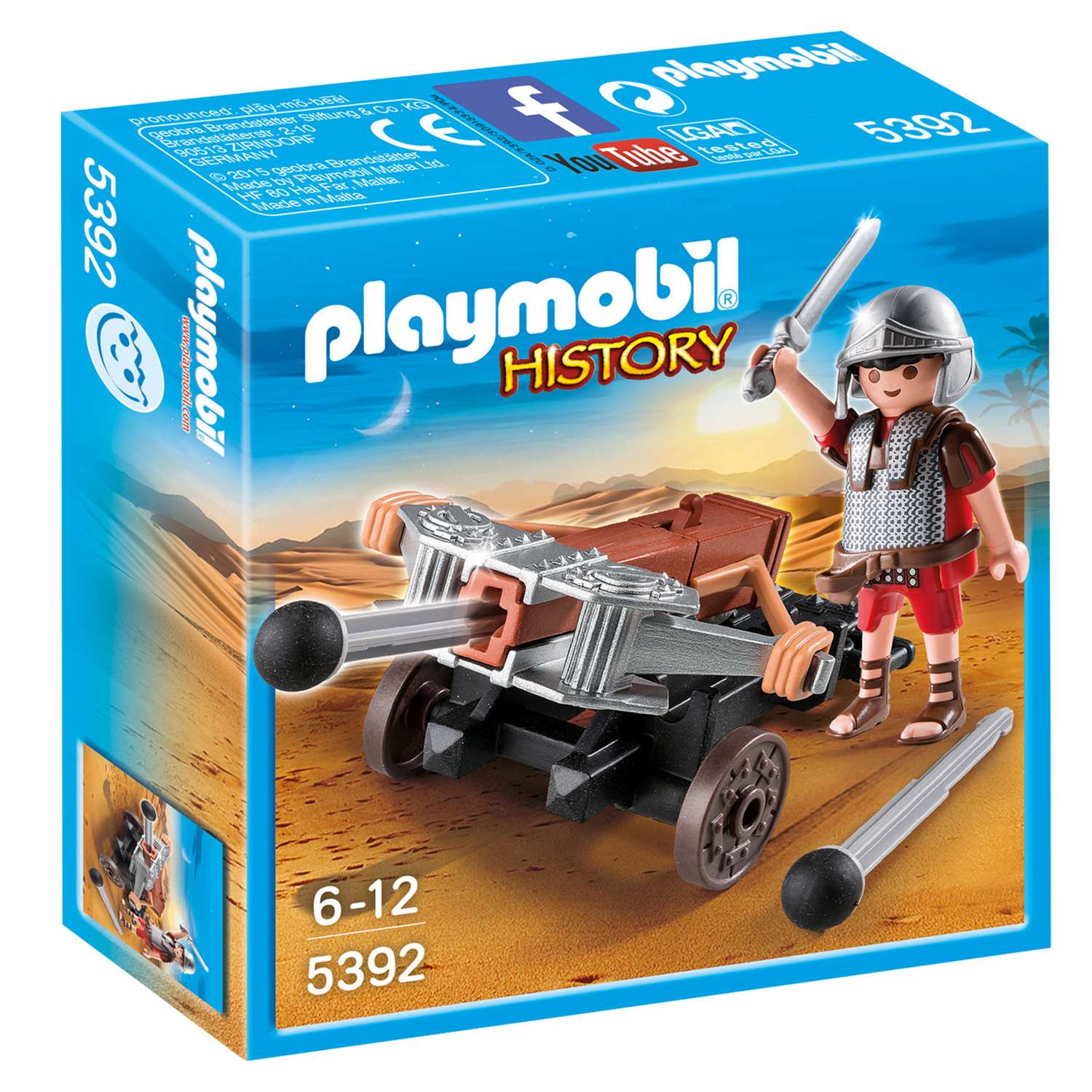 Конструктор Playmobil Легионер с Баллистой - фото 3