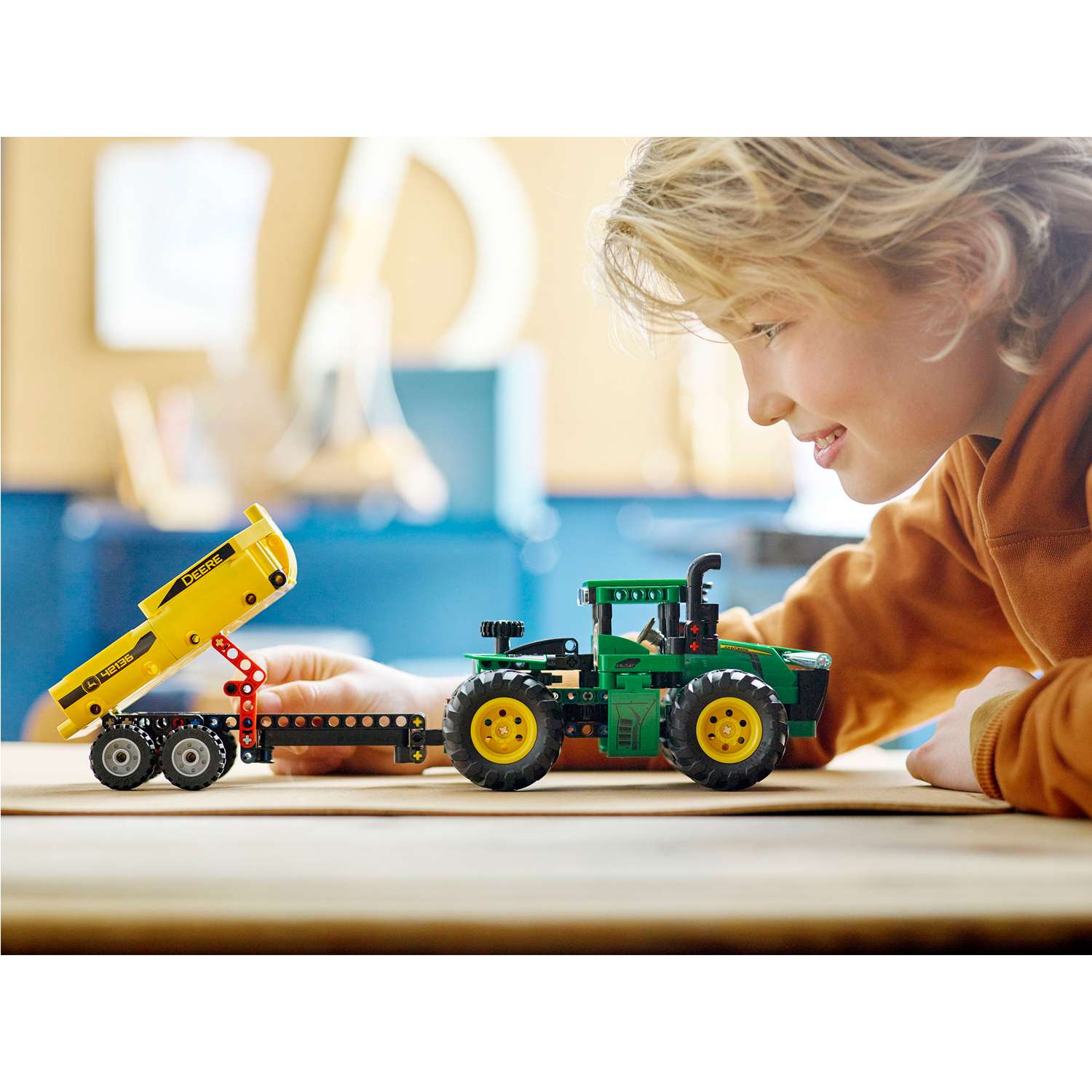 Конструктор LEGO Technic Полноприводный трактор 42136 - фото 8