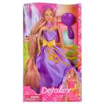 Кукла Lucy Junfa Вечернее платье фиолетовое