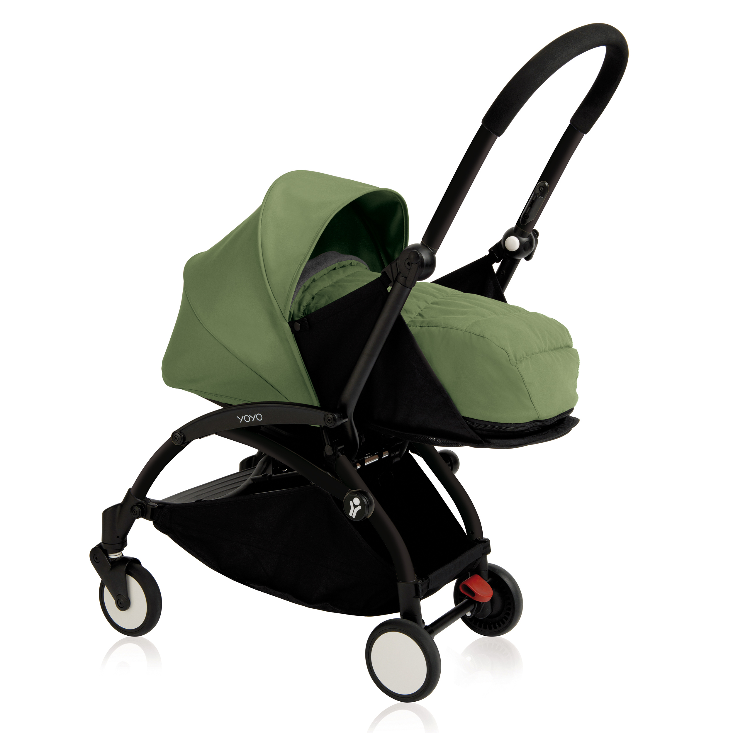 Комплект люльки для новорожденного к коляске Babyzen Yoyo Plus Мятный BZ10105-08 - фото 2