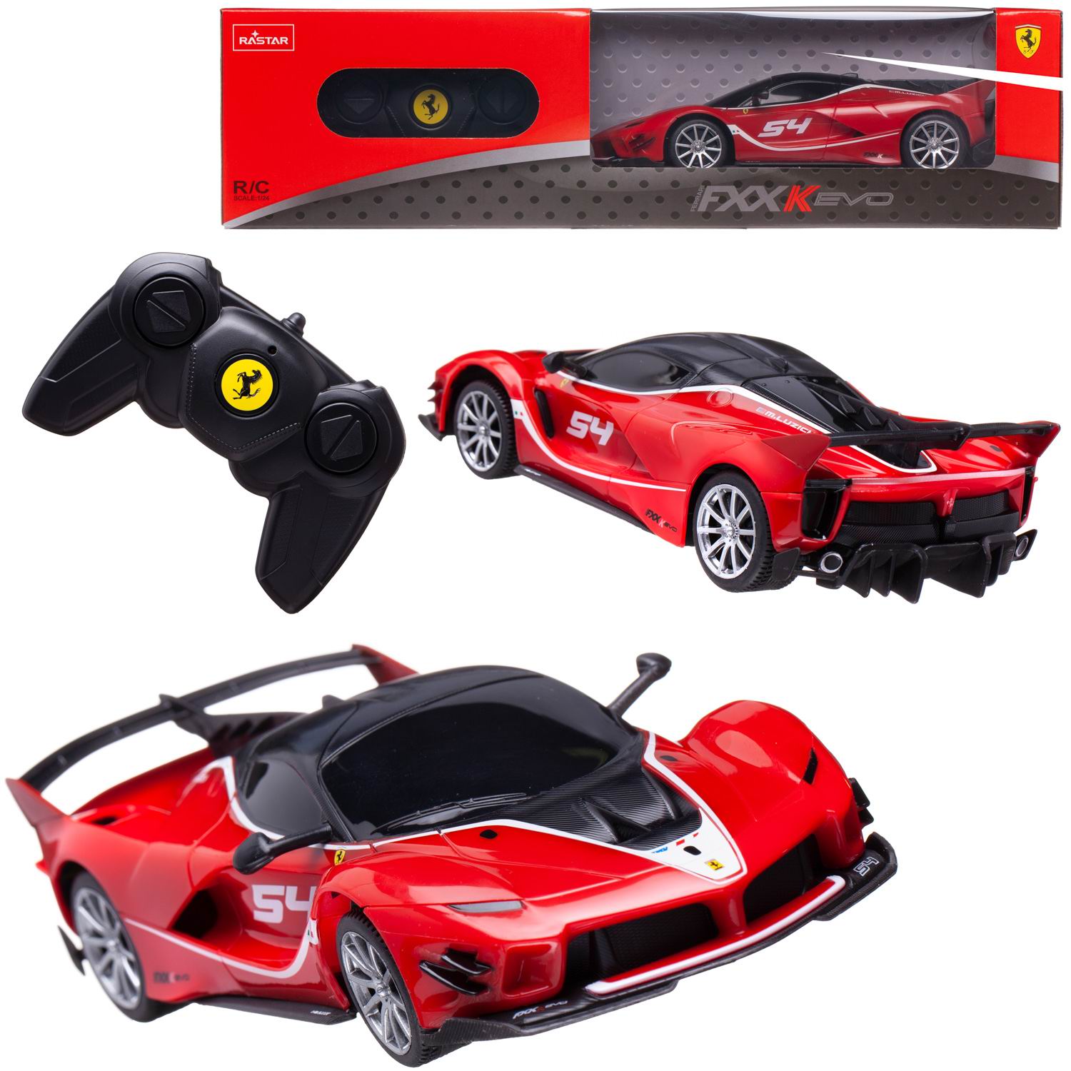 Автомобиль РУ Rastar Ferrari 1:24 - фото 3