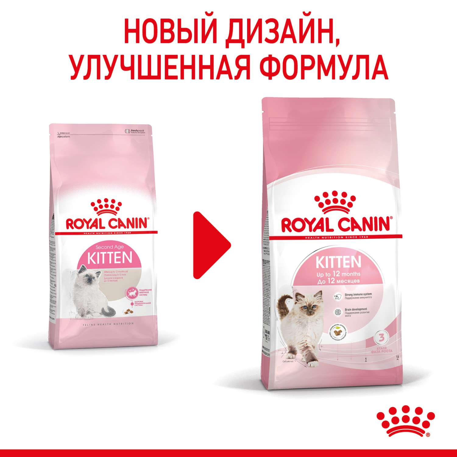 Корм сухой для котят ROYAL CANIN Kitten 10кг - фото 3