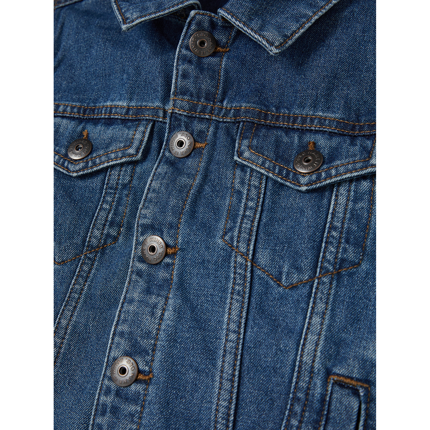 Джинсовая куртка NAME IT 13193705/Medium Blue Denim - фото 3