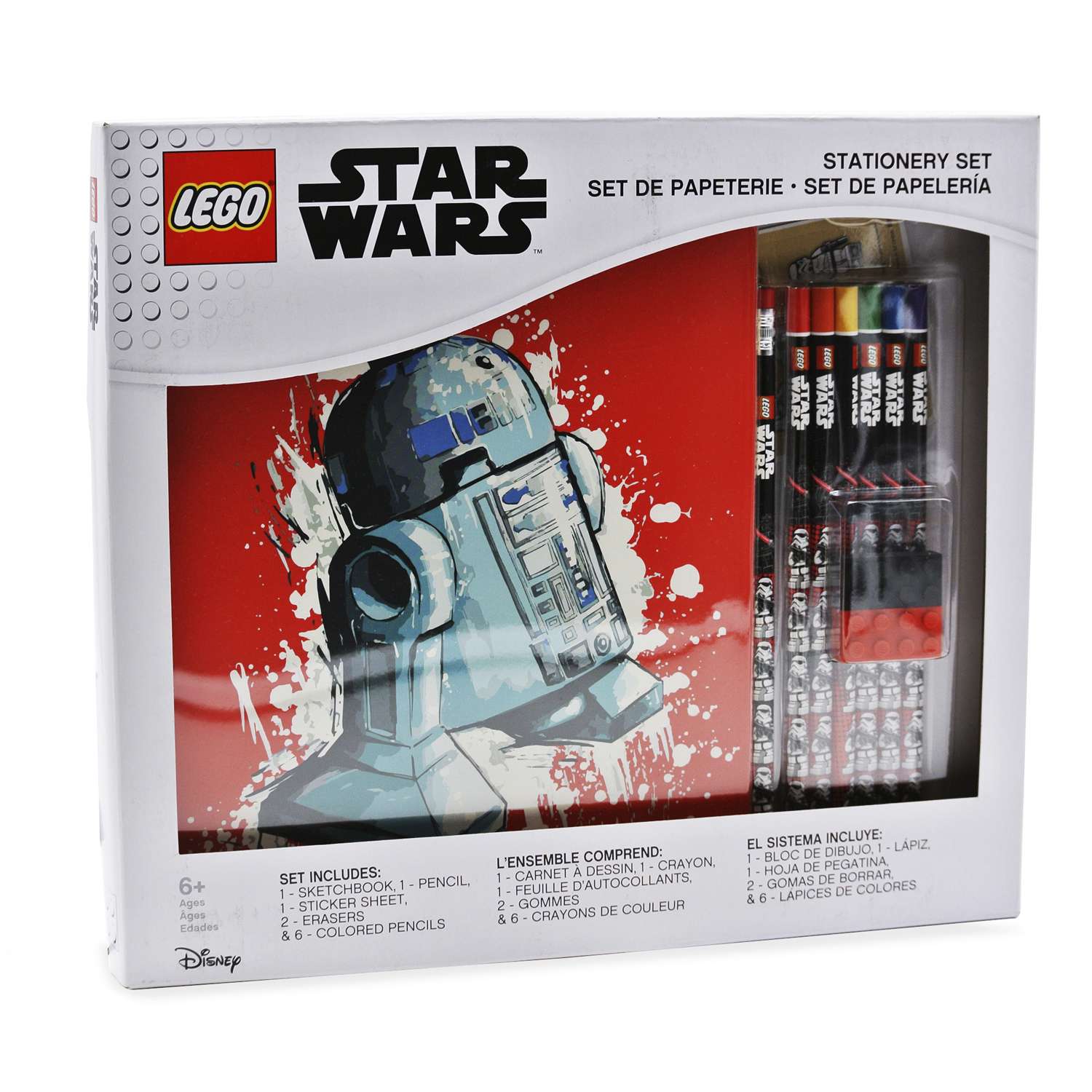 Набор канцелярский LEGO Star Wars 11 предметов 52232 - фото 1
