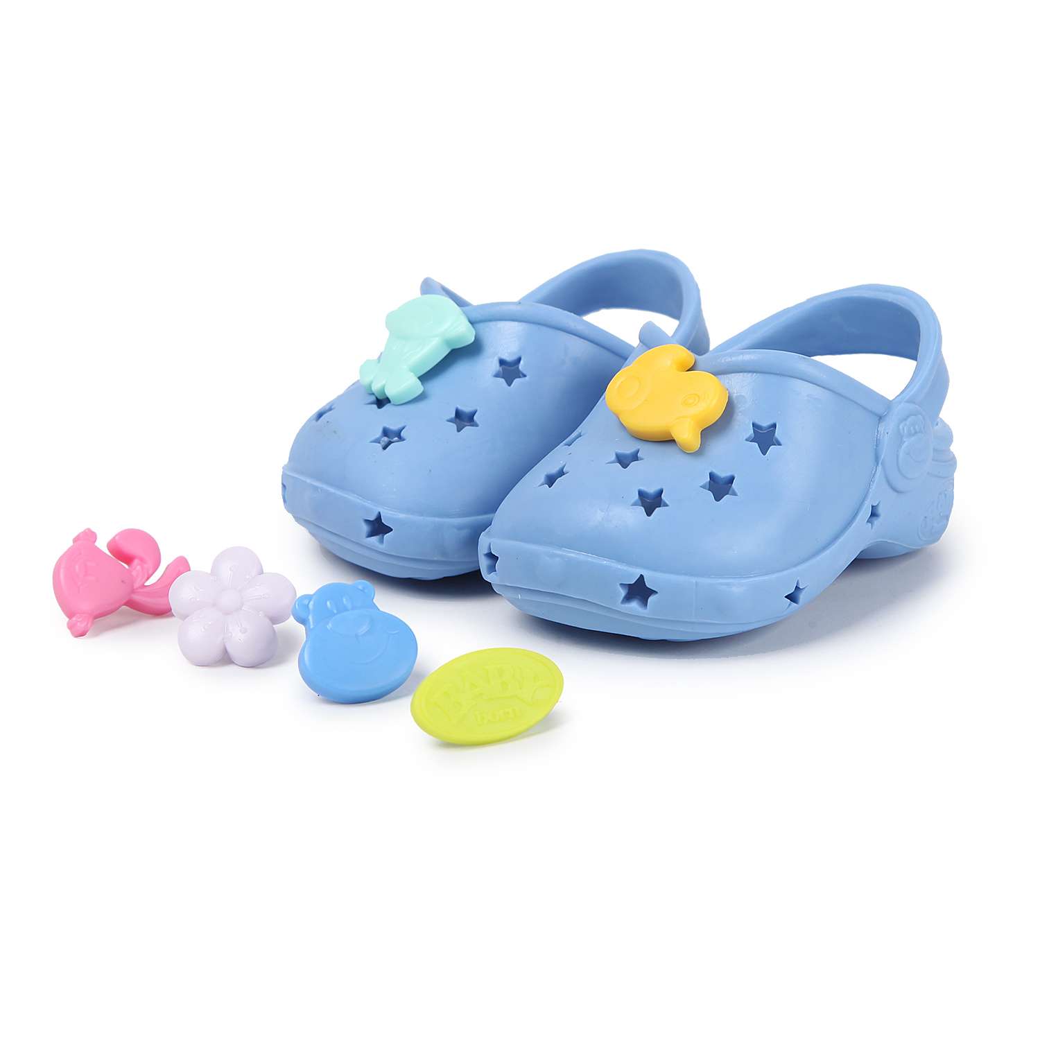 Обувь для куклы Zapf Creation Baby born Сандали фантазийные Синие 824-597 824-597 - фото 1