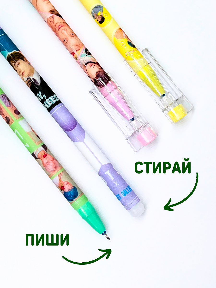 Ручки пиши стирай CANBI гелевые со стираемыми чернилами - фото 2