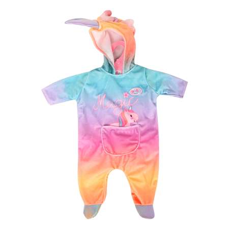 Одежда для кукол Zapf Creation Baby born Комбинезон Единорог 828205
