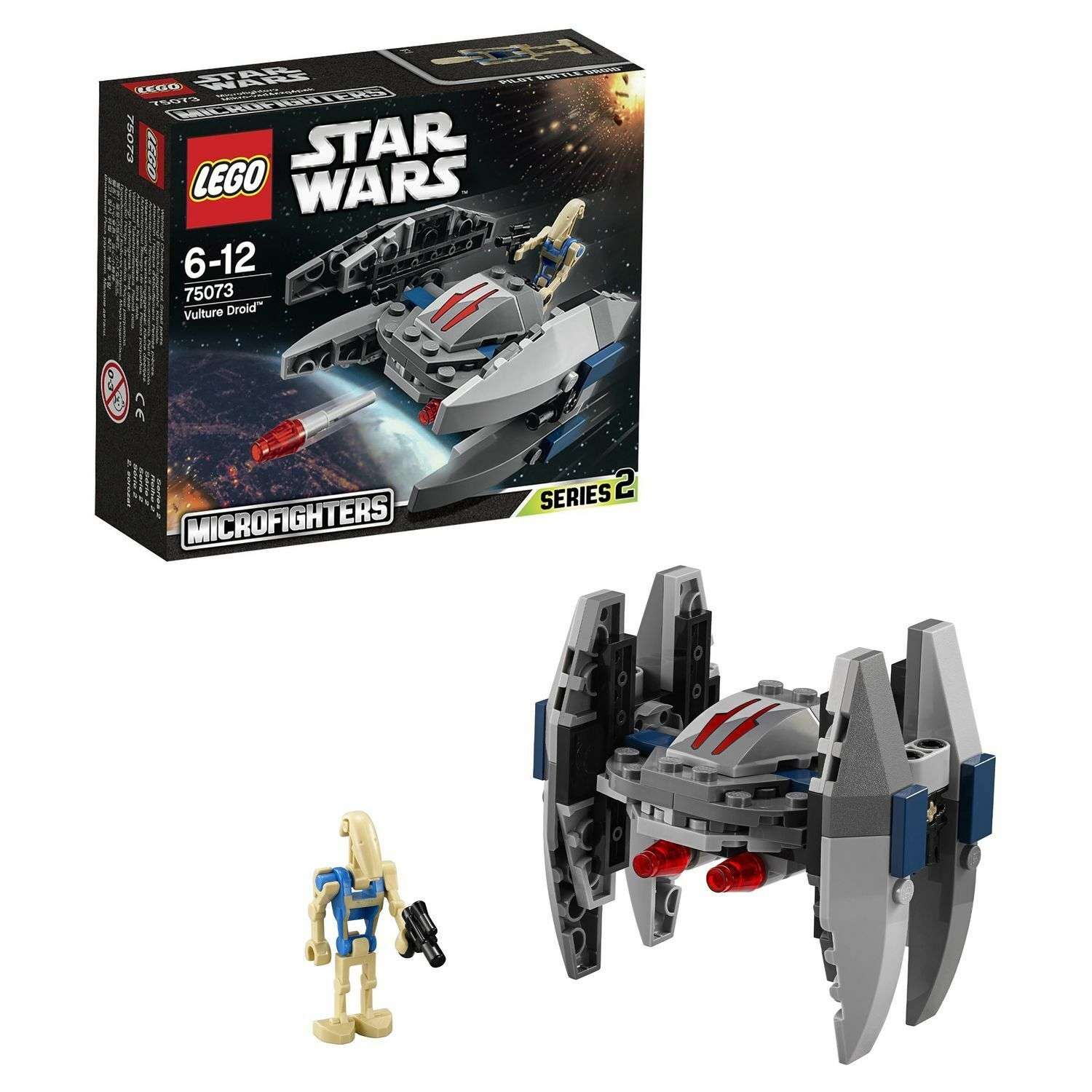 Конструктор LEGO Star Wars Дроид-Стервятник (75073) - фото 1
