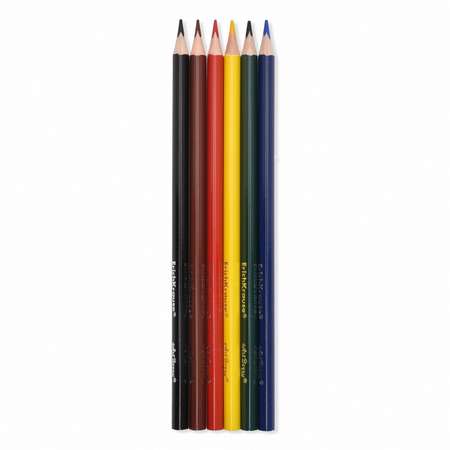 Цветные карандаши ErichKrause 6цв