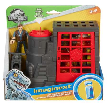 Фигурка IMAGINEXT Jurassic World Стигимолох и Оуэн FMX90