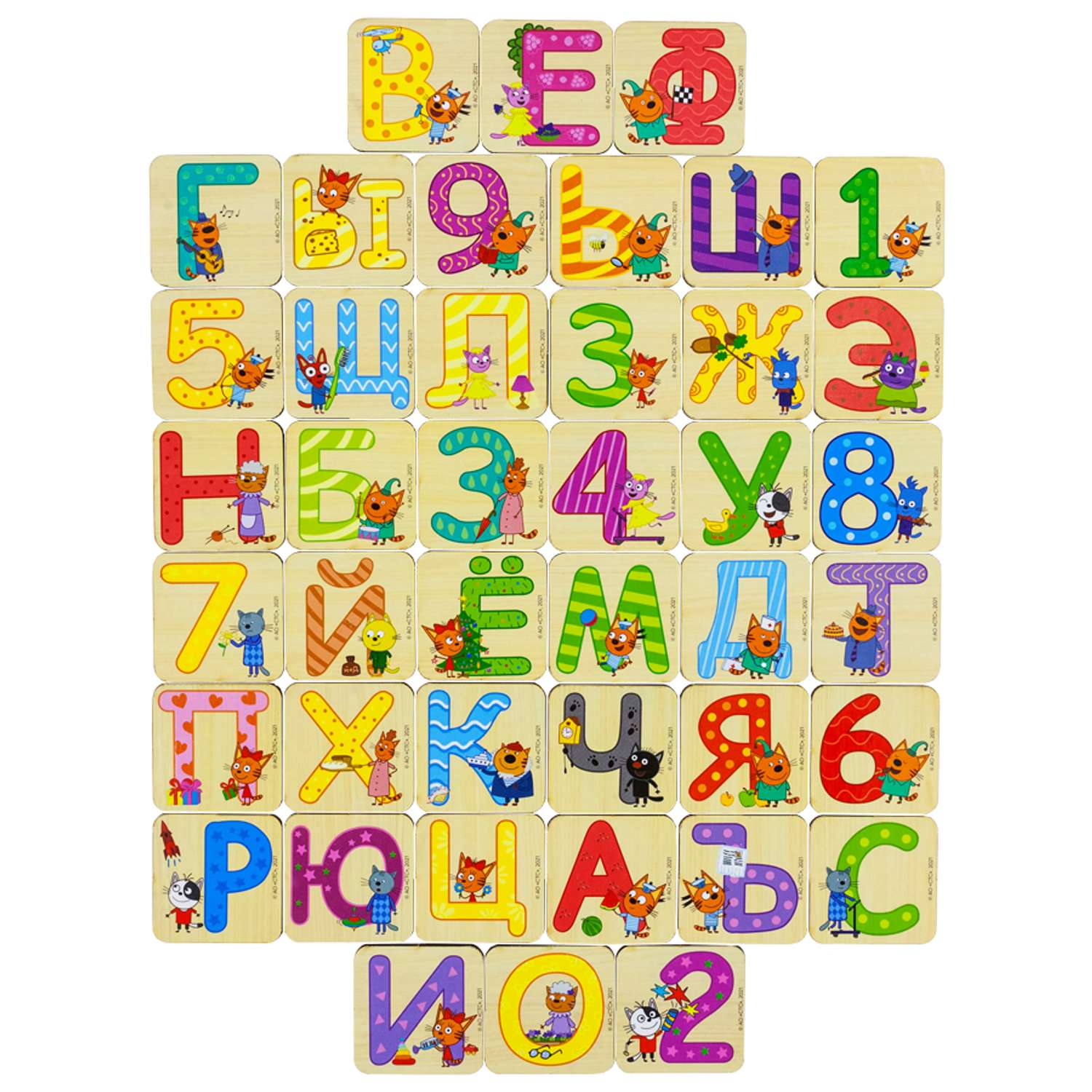 Настольная игра Alatoys Лото Три Кота - фото 4