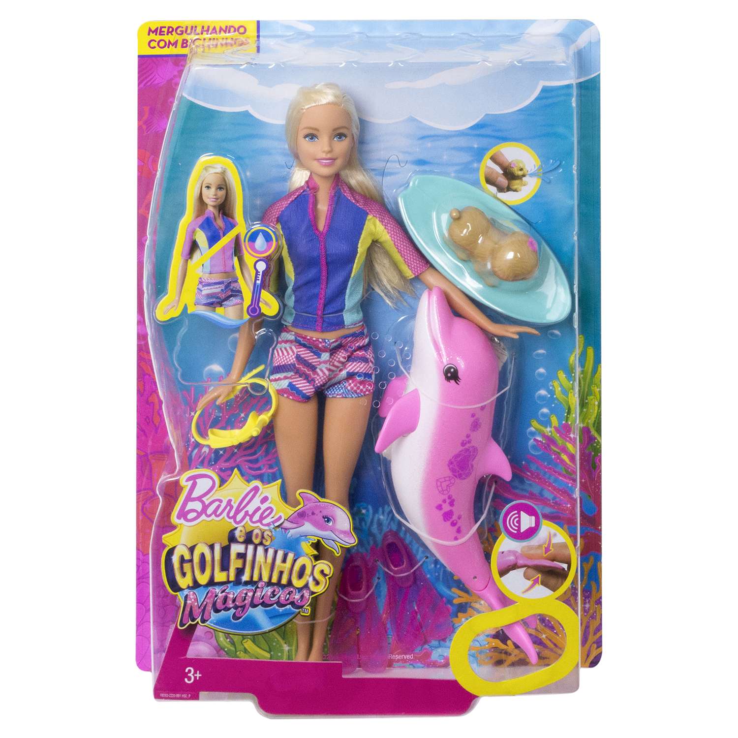 Кукла Barbie Морские приключения FBD63 - фото 2