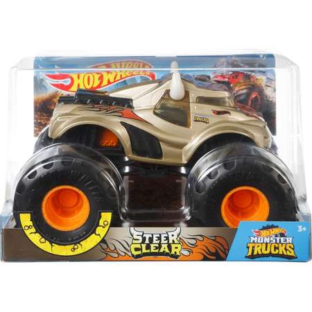 Машинка Hot Wheels Monster Trucks 1:24 Стир Клеар GBV33