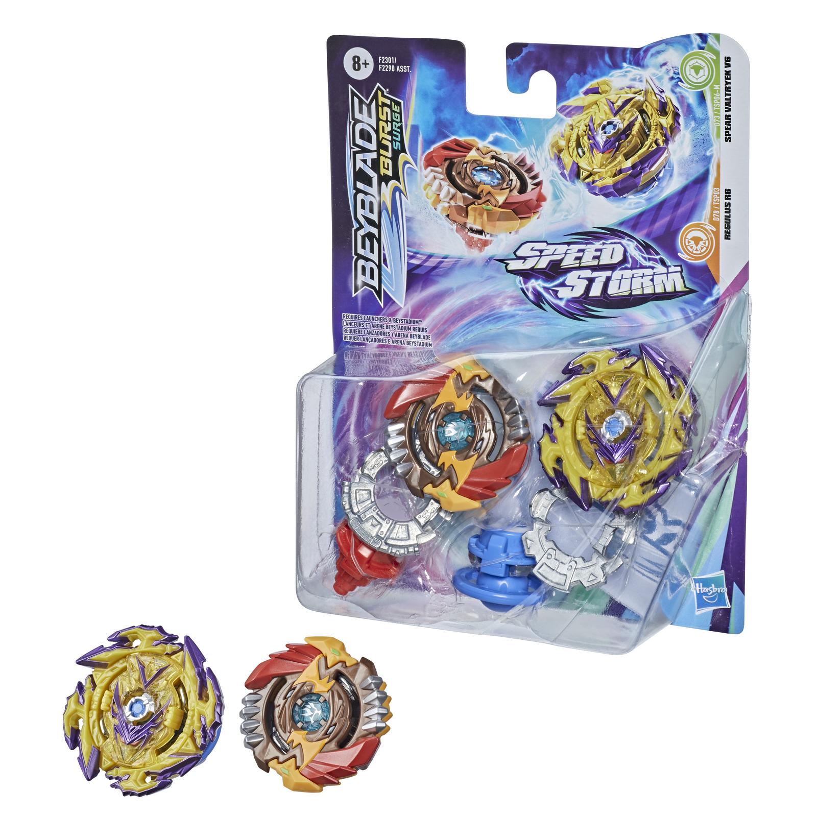 Набор игровой BeyBlade Шторм 2волчка Спиар Валтрейк и Регулус F2301EU4 - фото 4