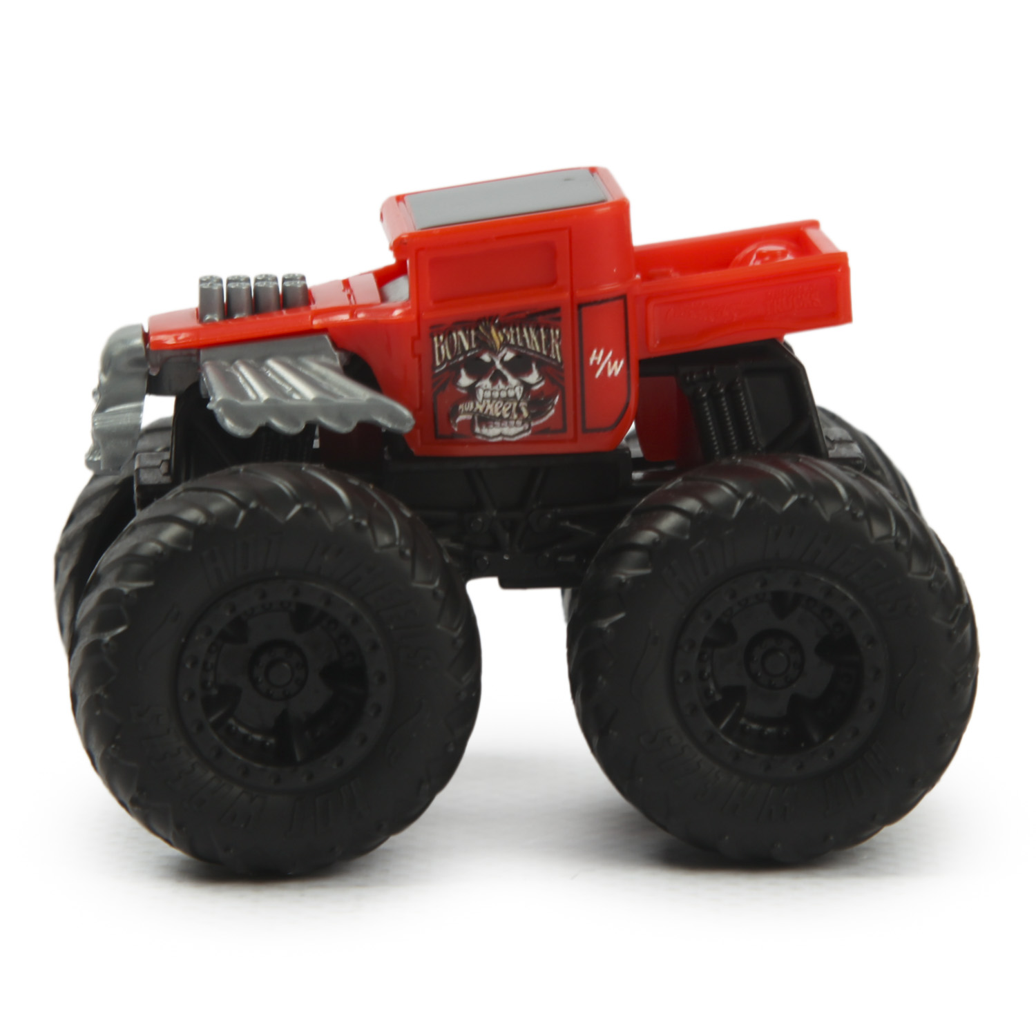 Монстр-трак Hot Wheels Bone Shaker HJK00 1:64 красный HFB96 - фото 2