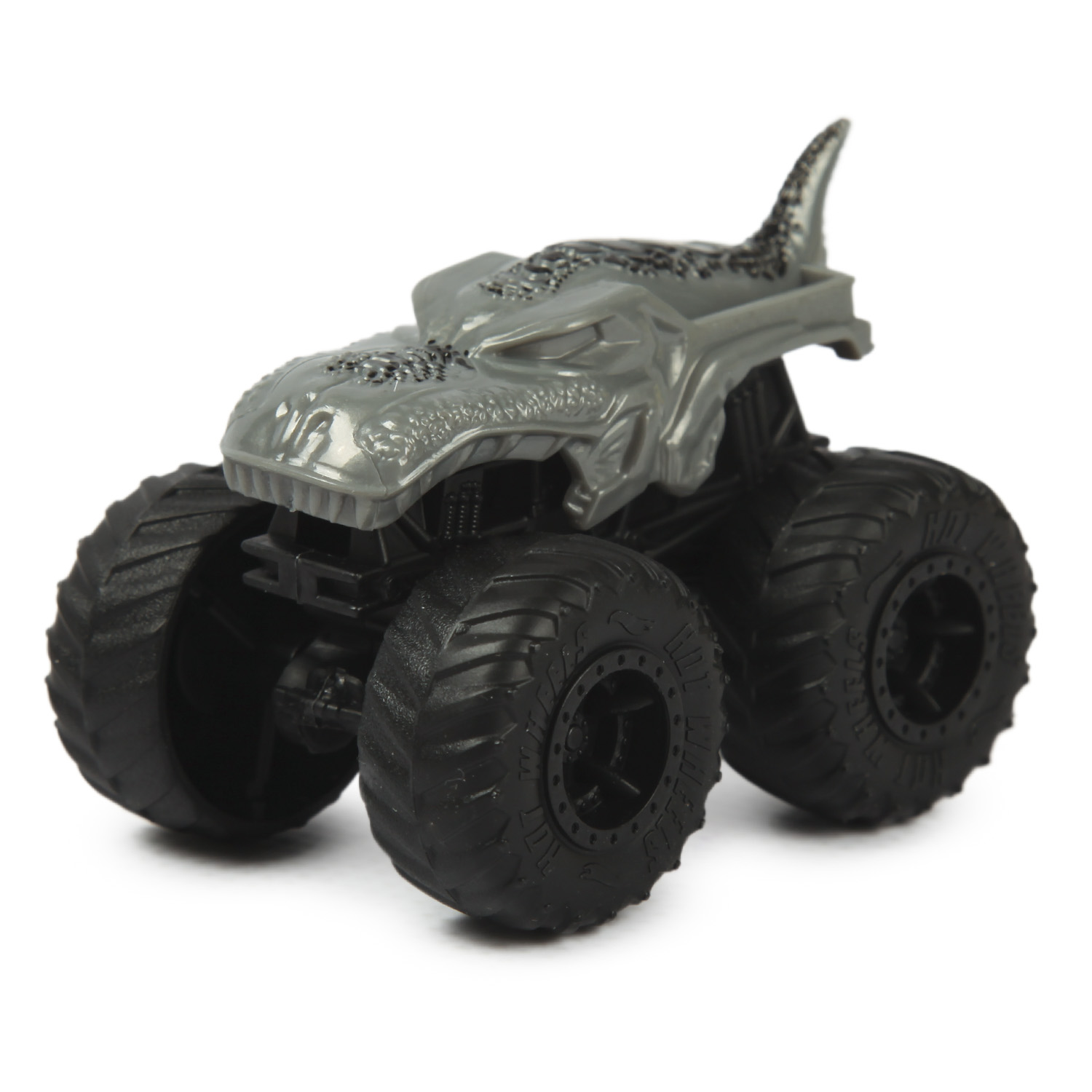 Монстр-трак Hot Wheels Mega Wrex HFC00 1:64 серый HFB96 - фото 1