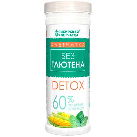 Клетчатка Сибирская клетчатка Detox безглютеновая 200г