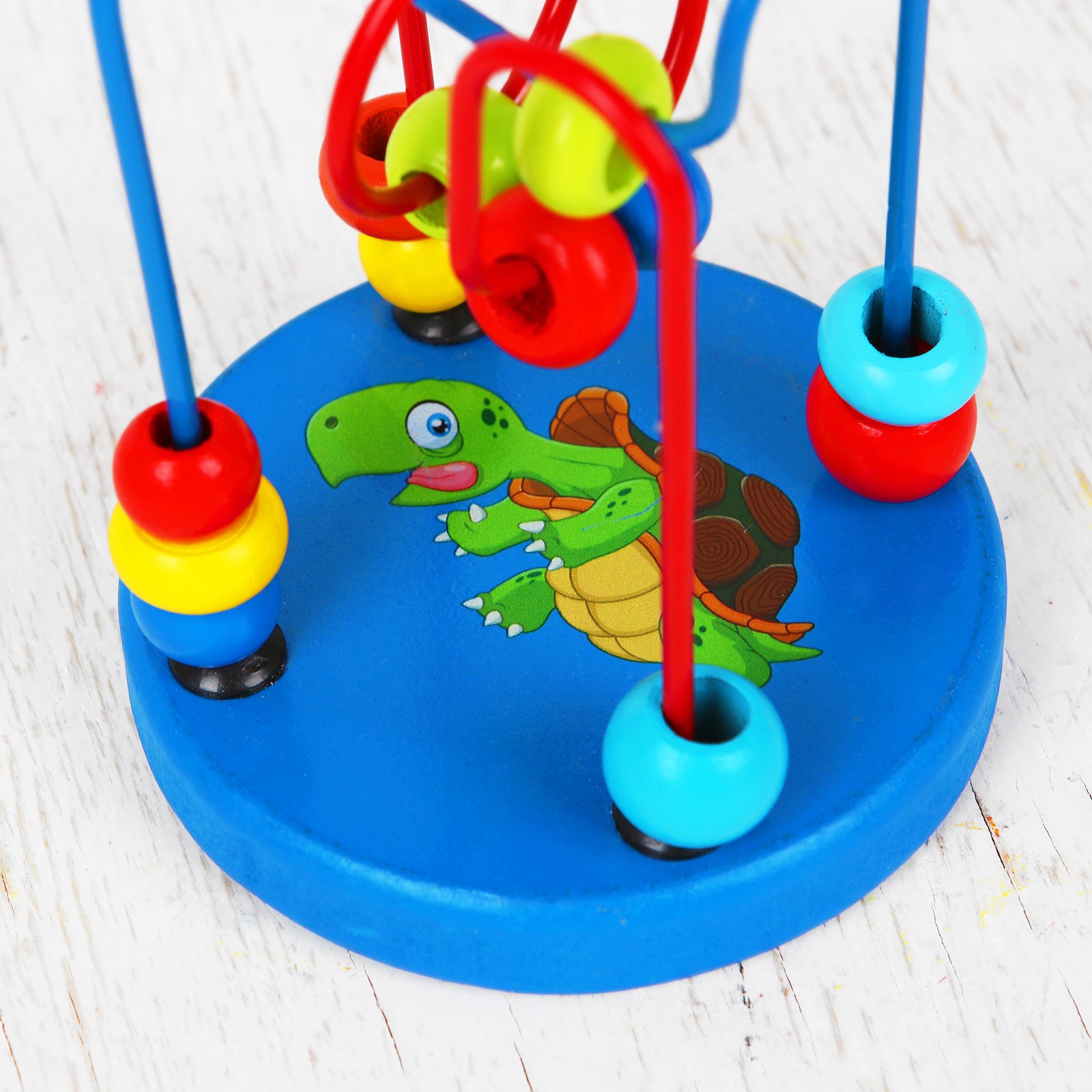 Развивающая игрушка Sima-Land Серпантинка лабиринт Черепаха - фото 4