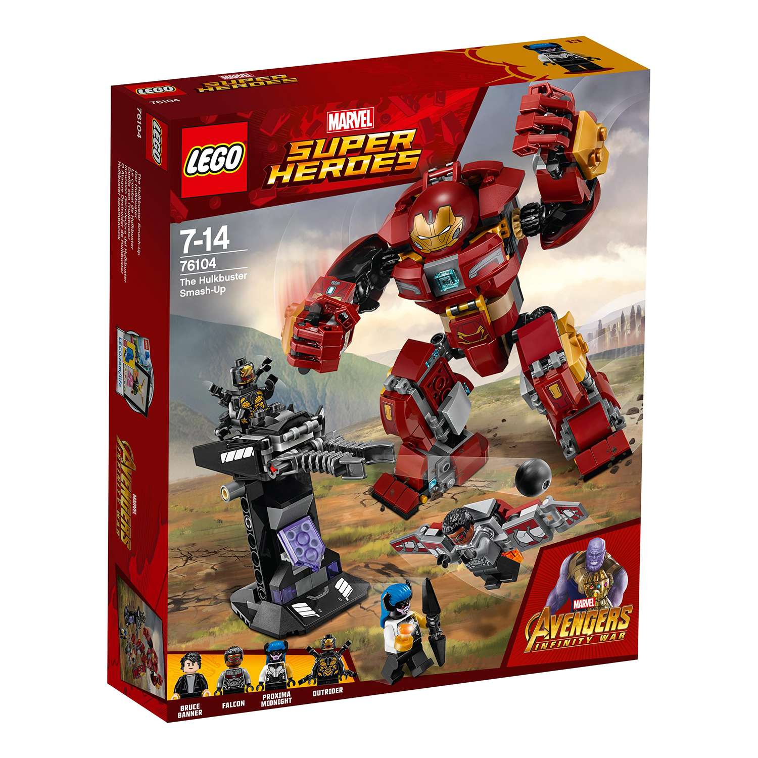 Конструктор LEGO Super Heroes Бой Халкбастера 76104 - фото 2