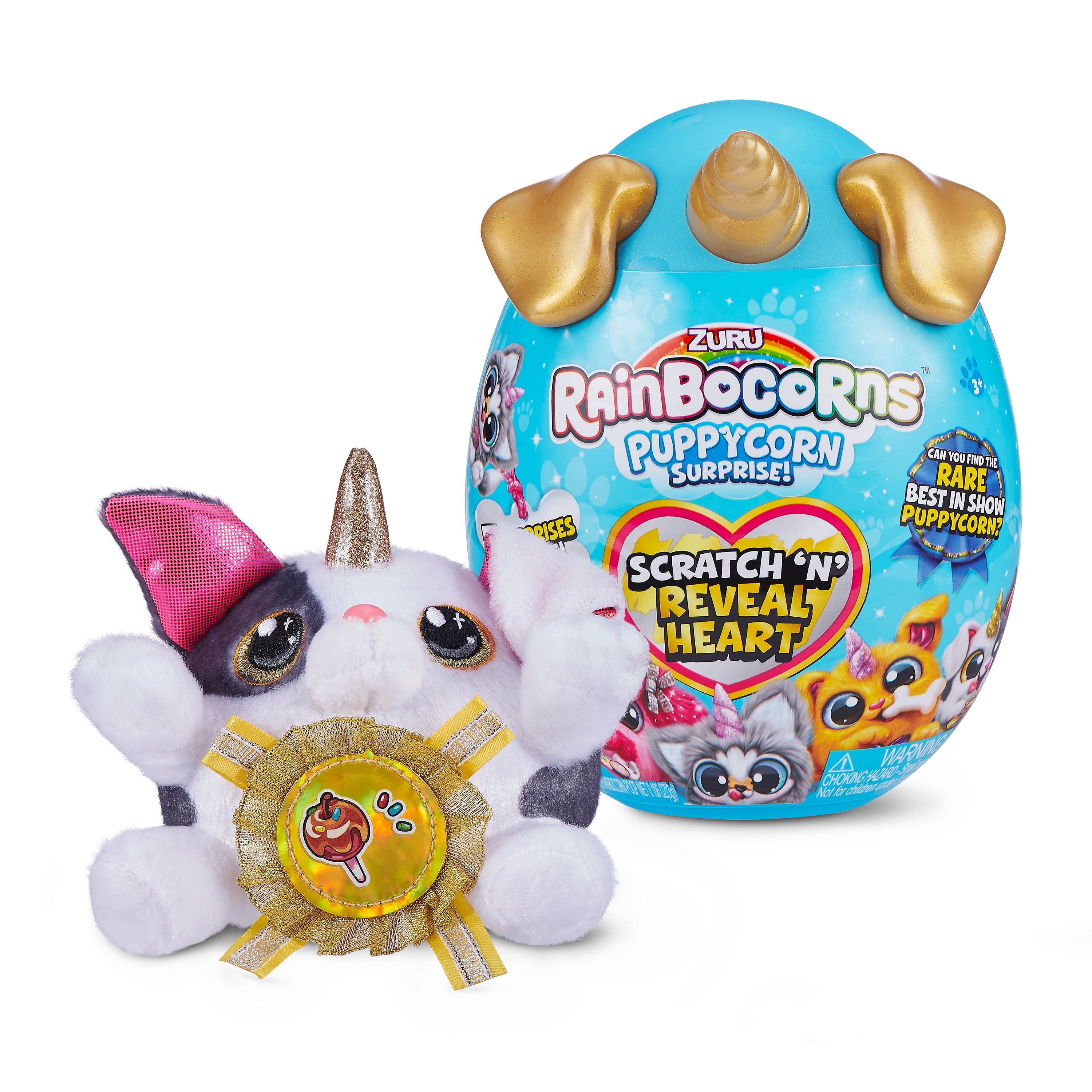 Игрушка Rainbocorns Rainbocorns Puppy-corn surprise S3 в непрозрачной упаковке (Сюрприз) 9237SQ1 - фото 5