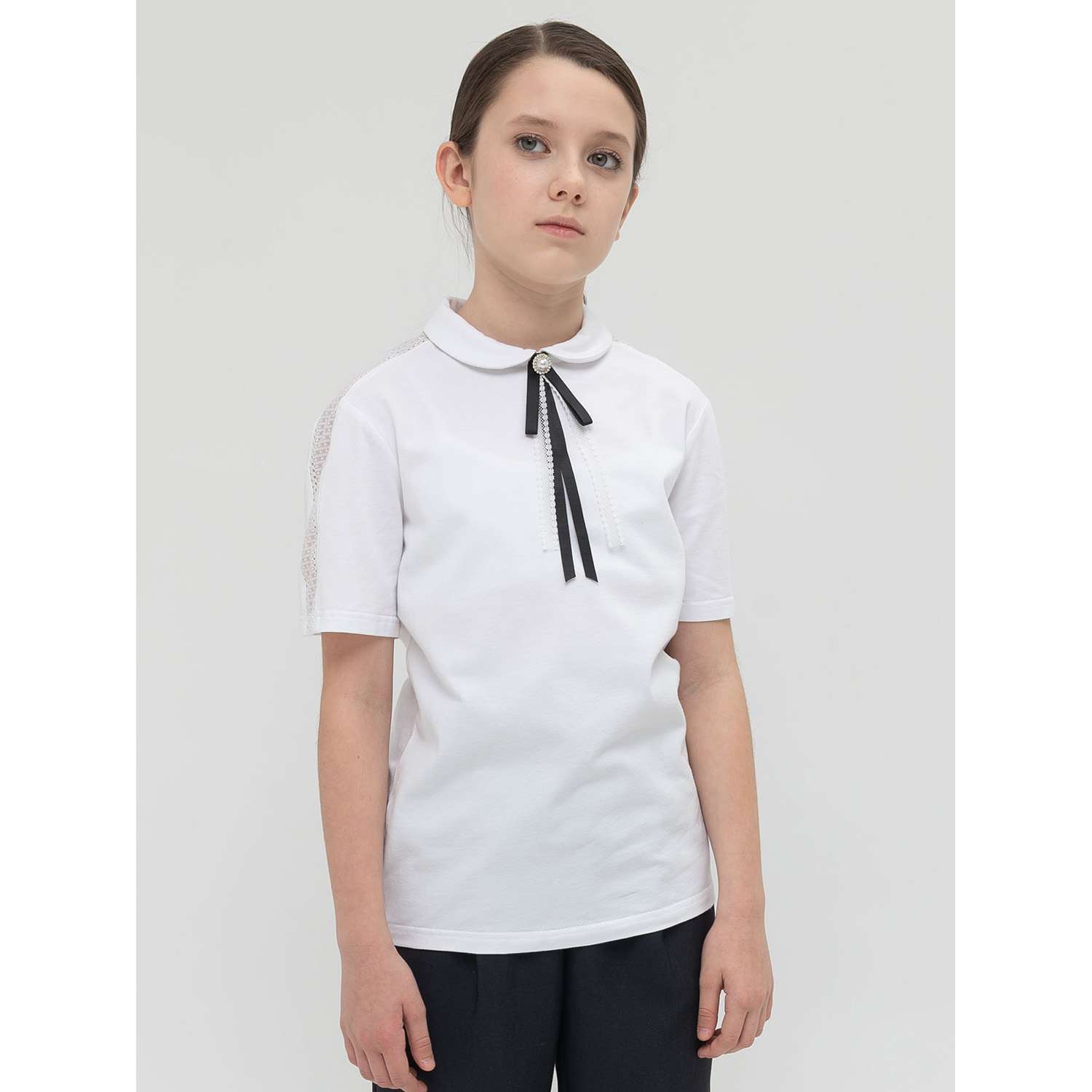 Блузка PELICAN GFT8142/Белый(2) - фото 1