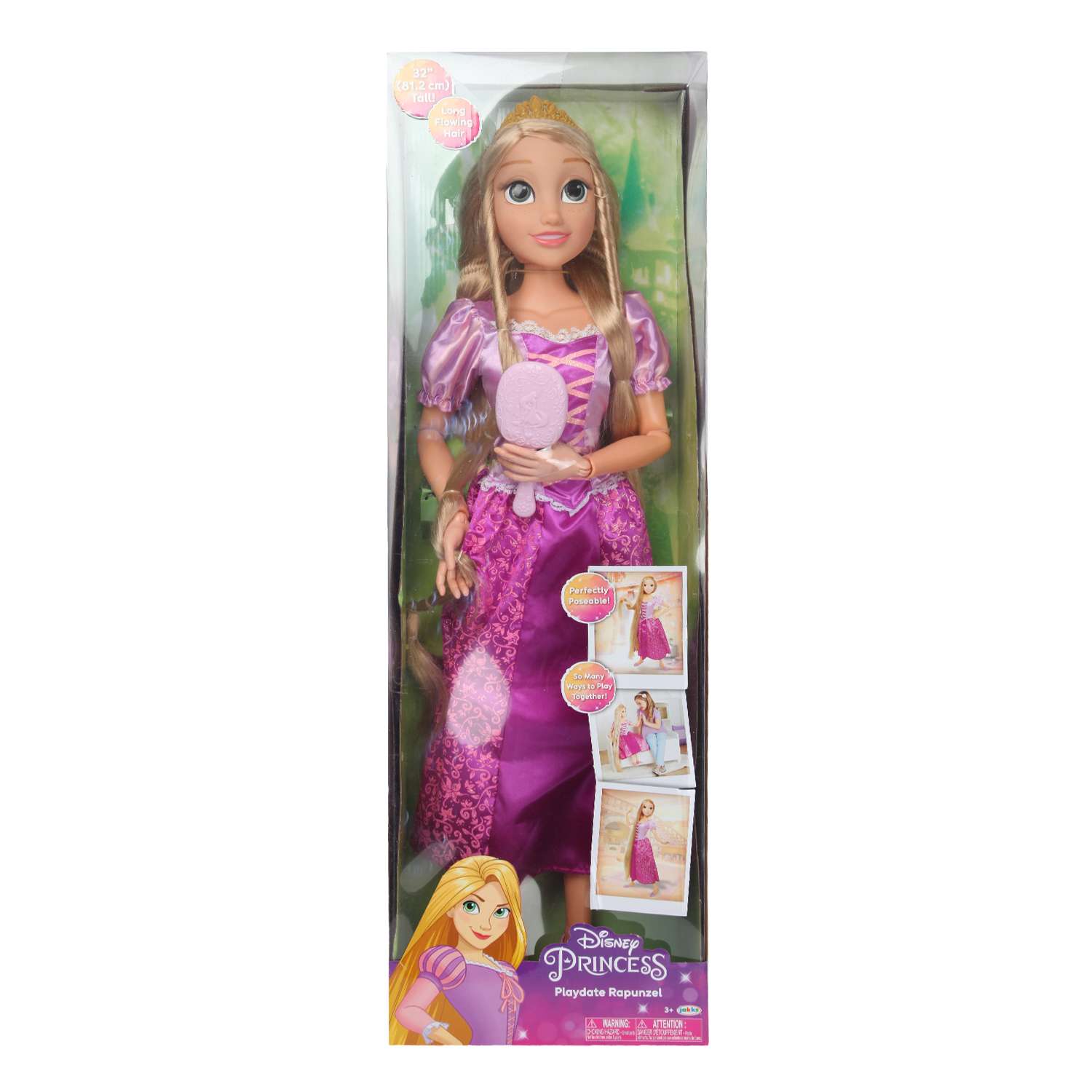 Кукла Jakks Pacific Disney Princess Рапунцель 61773-11L 61773-11L - фото 2