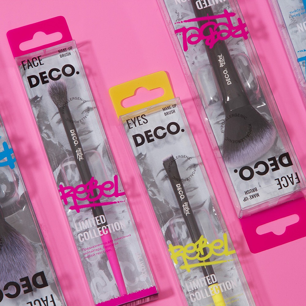 Кисть DECO. для бровей Rebel brow line - фото 8