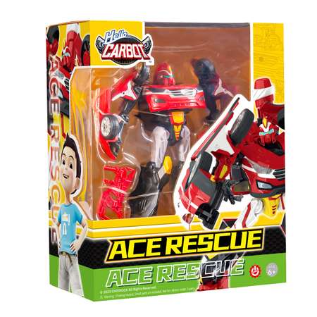 Игрушка Hello Carbot Ace Rescue Трансформер 20см S1 42886