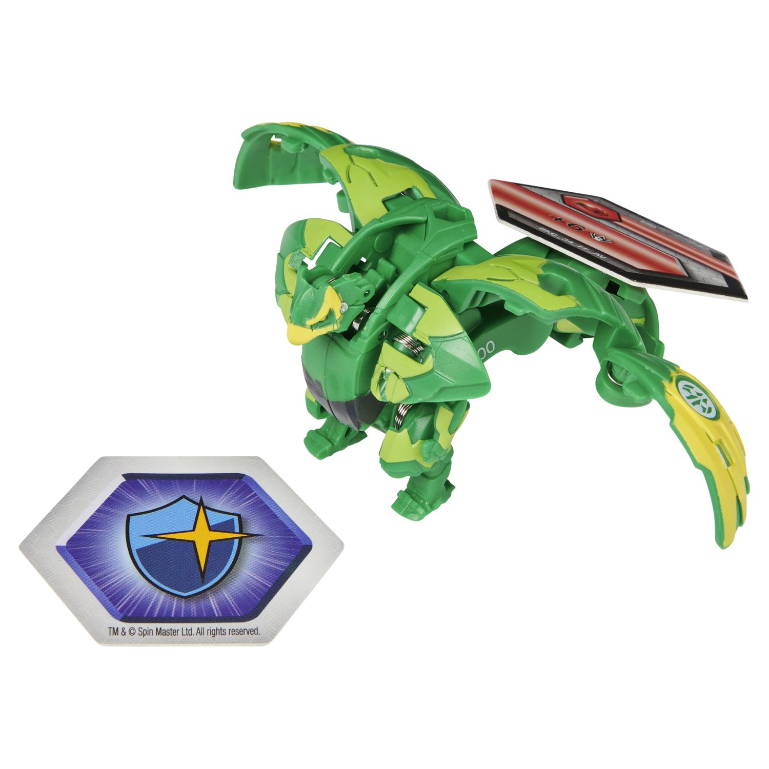 Фигурка-трансформер Bakugan S3 Ультра Horus Green 6061538/20132968 - фото 3