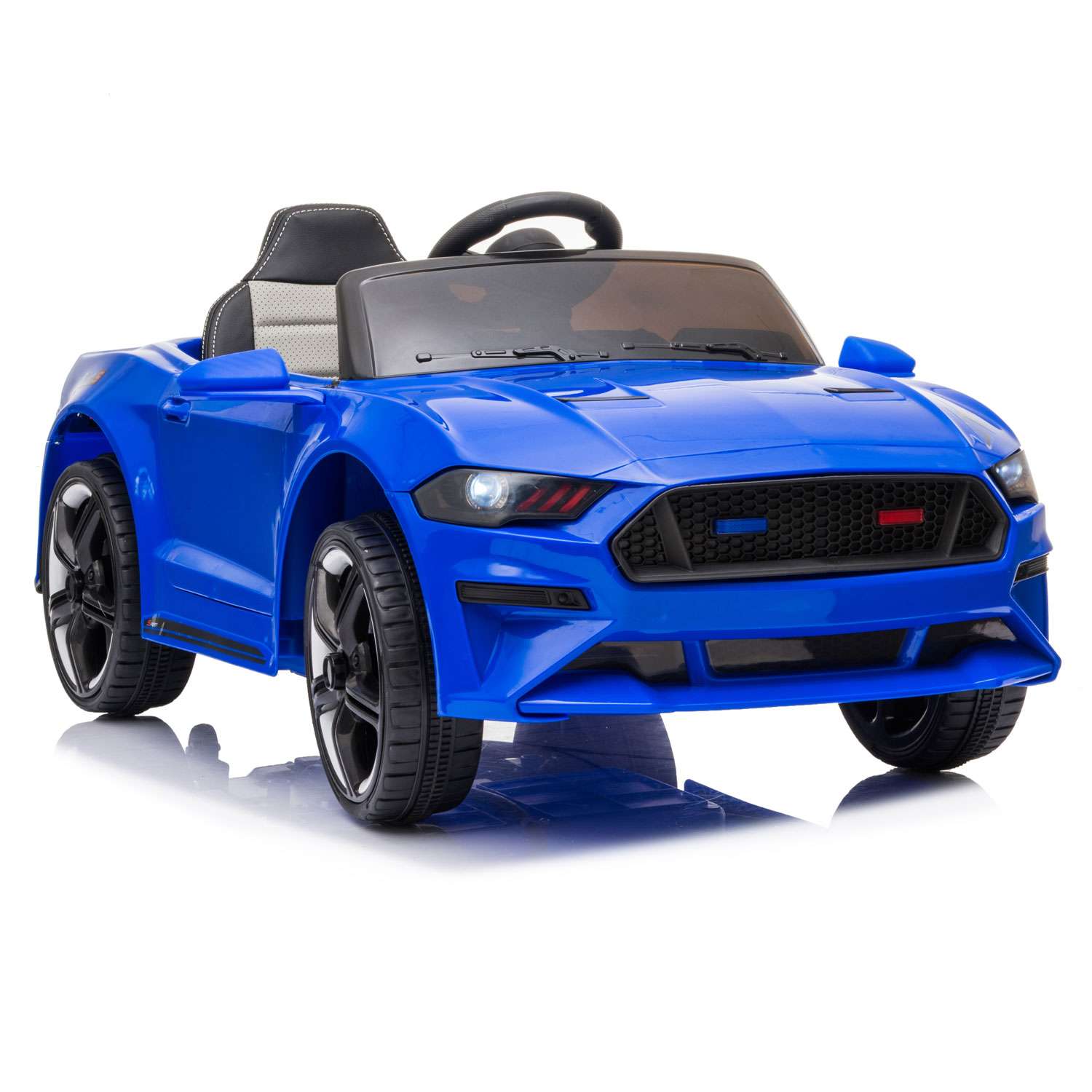 Электромобиль TOMMY Mustang GT F-1 синий купить по цене 17999 ₽ в  интернет-магазине Детский мир