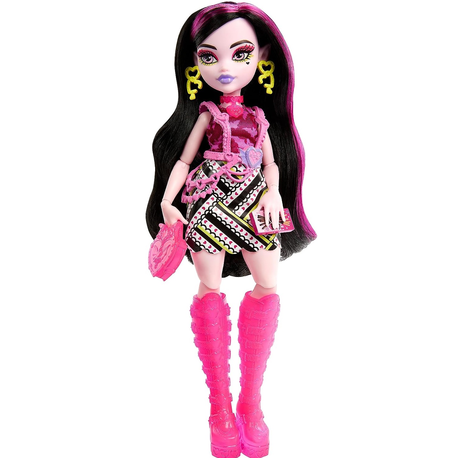 Кукла Monster High Skulltimate Secrets Series 3 Neon Frights Draculaura  HNF78