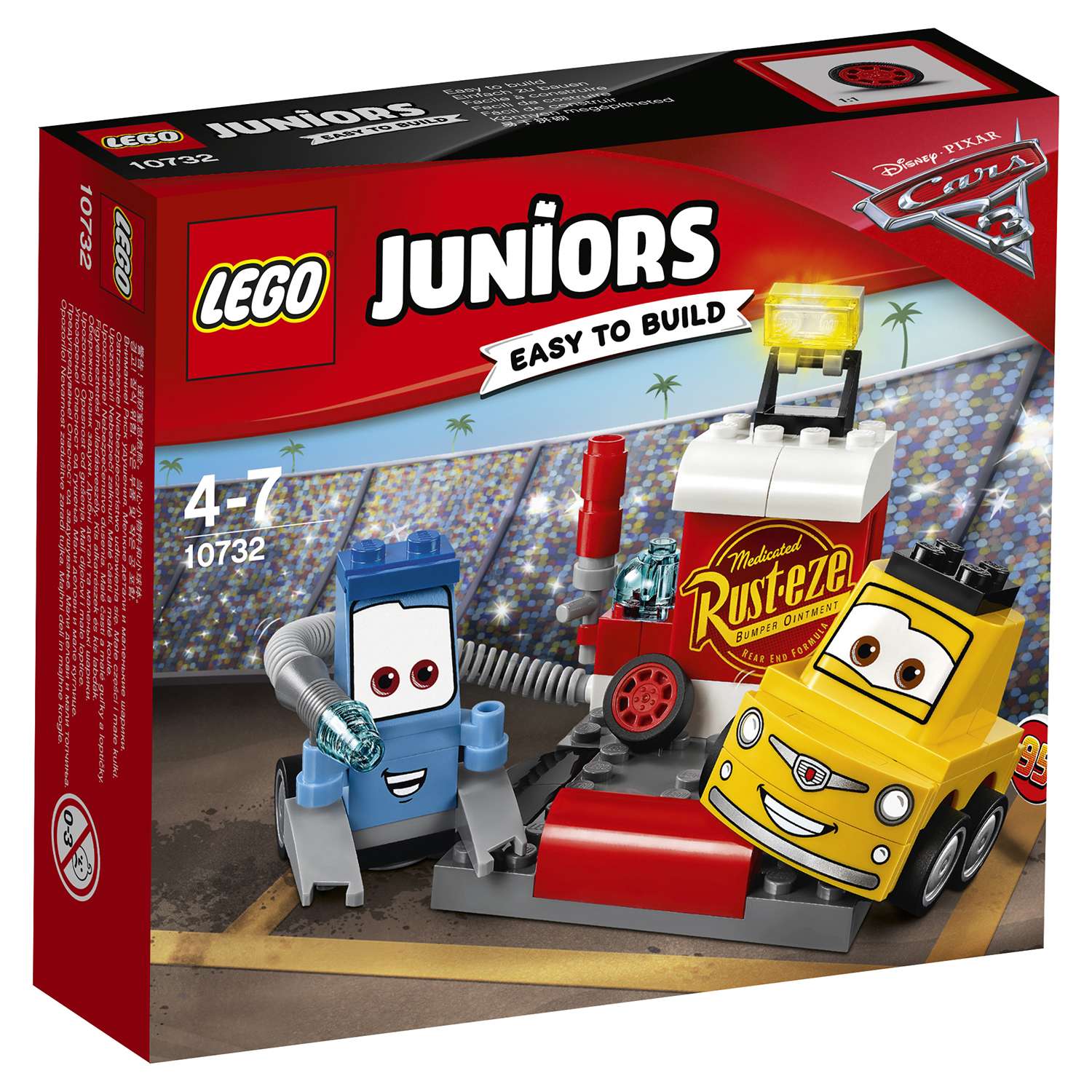 Конструктор LEGO Juniors Пит-стоп Гвидо и Луиджи (10732) - фото 2