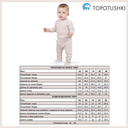 Комплект TOPOTUSHKI