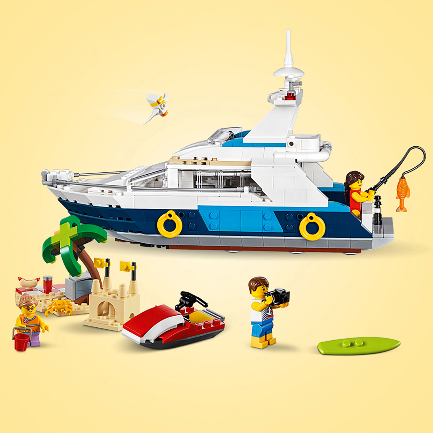 Lego creator yacht online