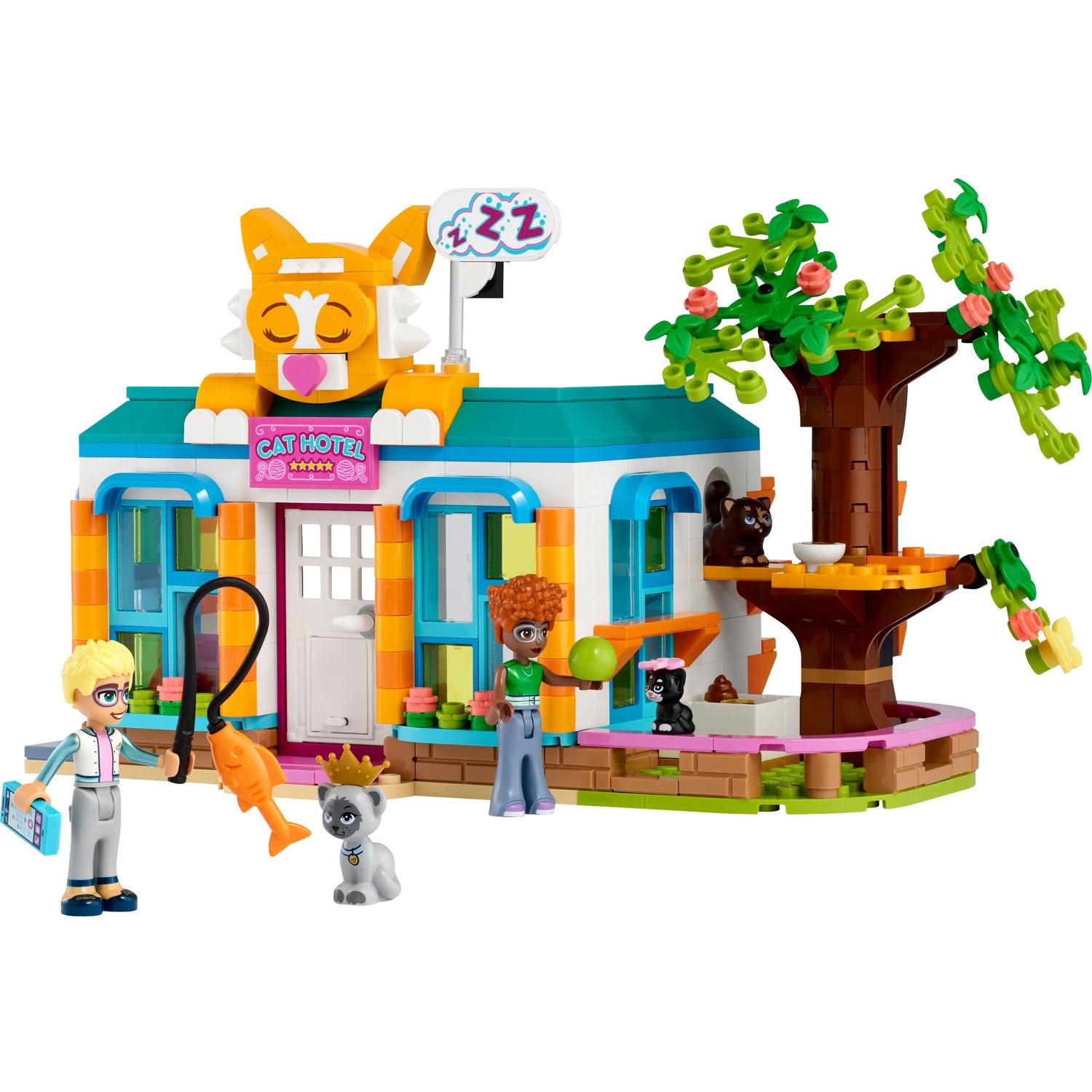 Конструктор LEGO Friends Отель для кошек 41742 купить по цене 99999 ₽ в  интернет-магазине Детский мир