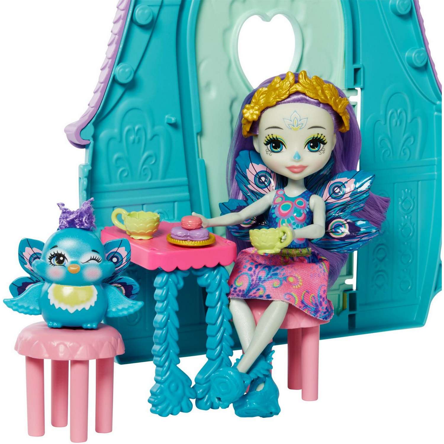 Набор игровой Enchantimals домик Пэттер Павлины с куклой и аксессуарами GYN61 GYN61 - фото 8